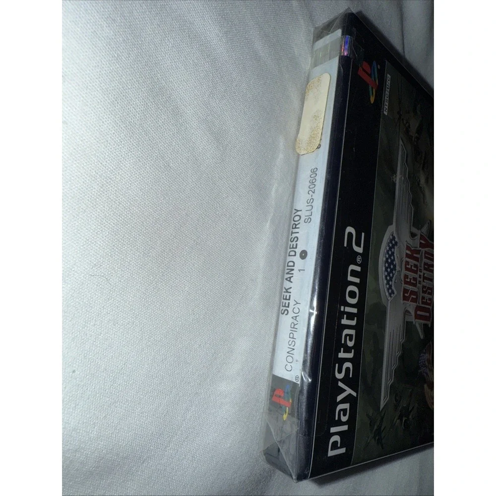 Seek‎ and Destroy Video Game PS2 Sony Playstation 2 Brand New Rated T For Teen